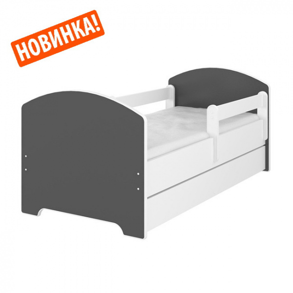 Кровать Граффит 160x80 140x80 140x70 160x70  с ящиком