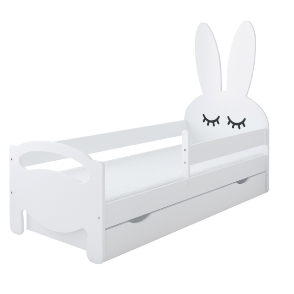 Кровать Зайка 160x80 с ящиком